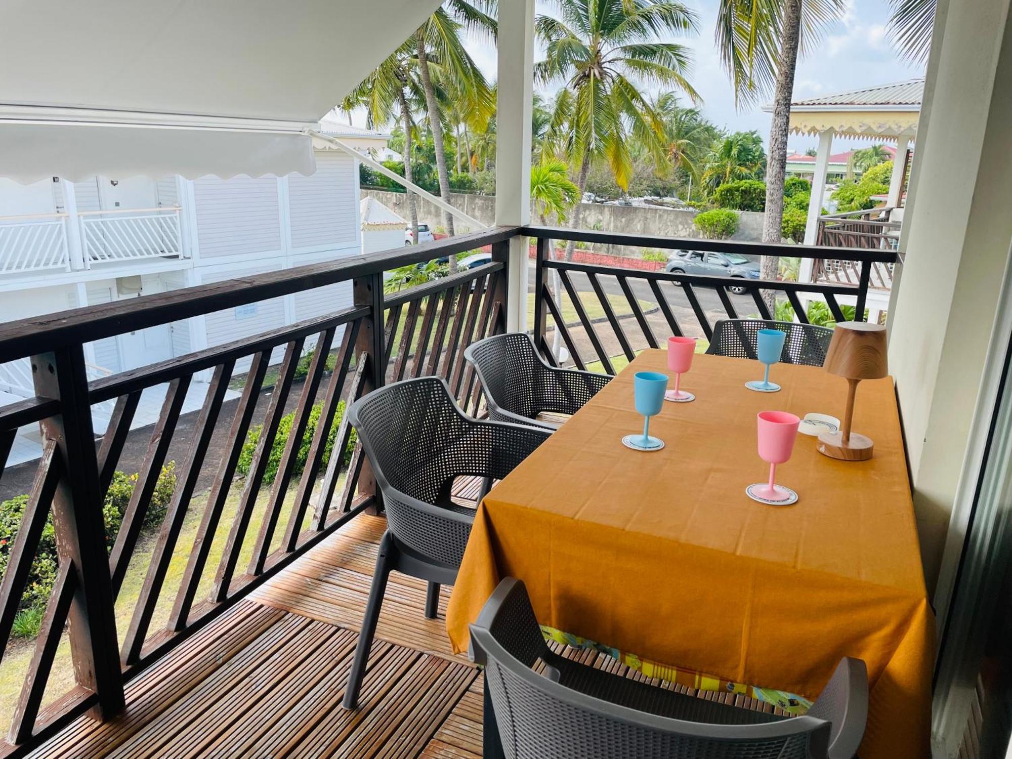 Ticarbets T3 - Résidence Managano - En bord de Plage Saint-Francois  Exterior foto
